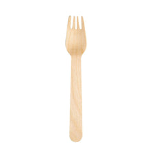 Load image into Gallery viewer, Wooden Disposable Forks ( 100 count) - Green EcoTopia