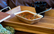 Load image into Gallery viewer, Palm Leaf Rectangle Tray 11" x 7" Inch (25/50/100 plates) - Green EcoTopia