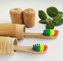 Load image into Gallery viewer, Bamboo Toothbrush Case