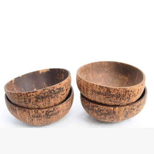 Load image into Gallery viewer, Handmade Coconut Bowls (Set of 4) - Green EcoTopia
